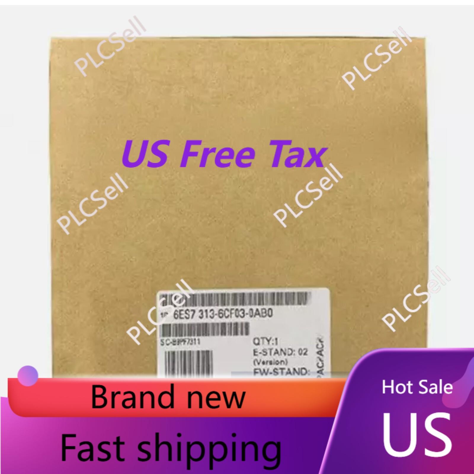 New Siemens S7-300,CPU 313C-2 DP Compact CPU 6ES7313-6CF03-0AB0 6ES73136CF030AB0