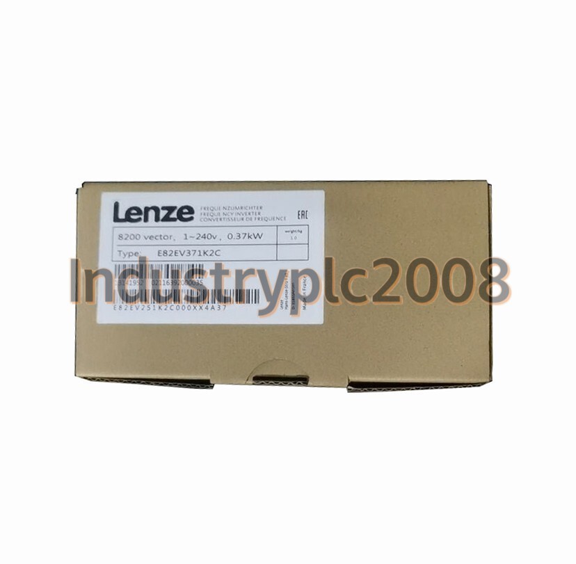 E82EV371K2C NEW LENZE E82EV371_2C 8200 Vector 1-240v 0.37kW E82EV371-2C