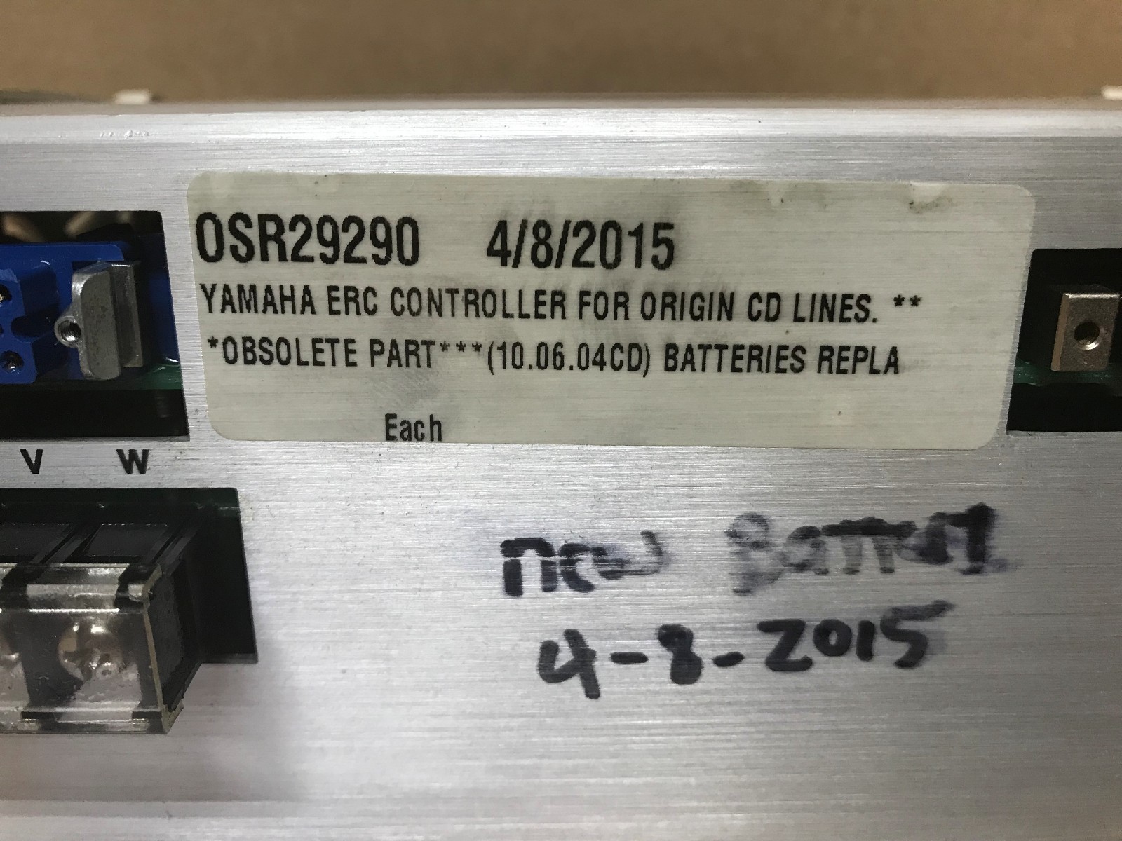 KR2-8Y0266 YAMAHA ERC 0SR29290 SINGLE AXIS ROBOT CONTROLLER OSR29290 SHIPSAMEDAY