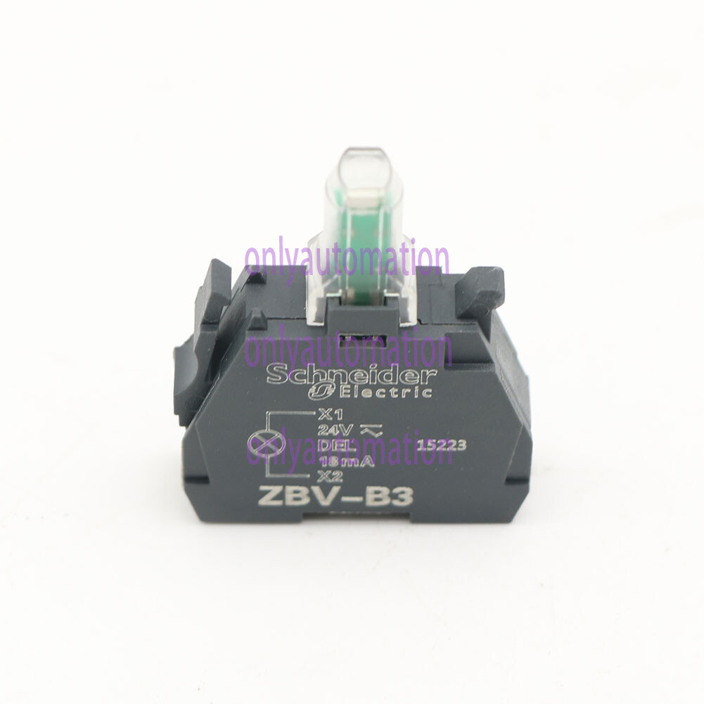 1PCS ZBV-B3 ZBVB3 24VAC/DC Push button#