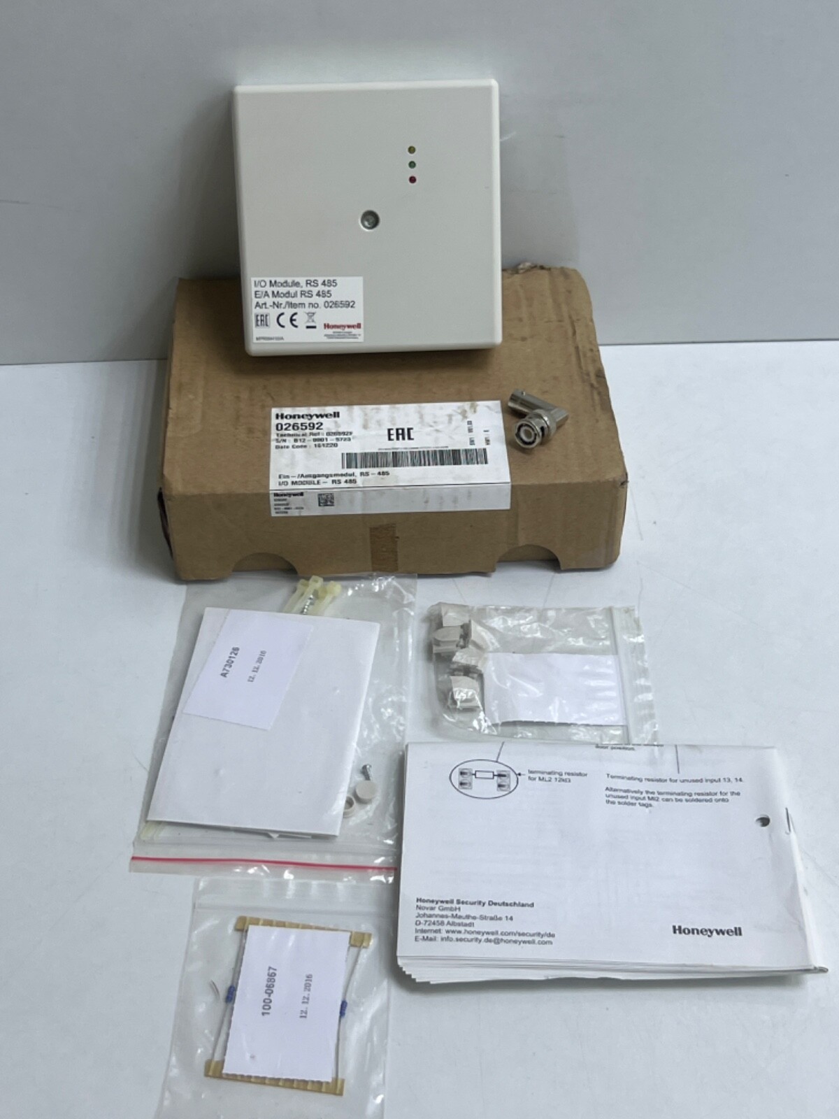 HONEYWELL 026592 I/O MODULE RS485 E/A MODULE RS485