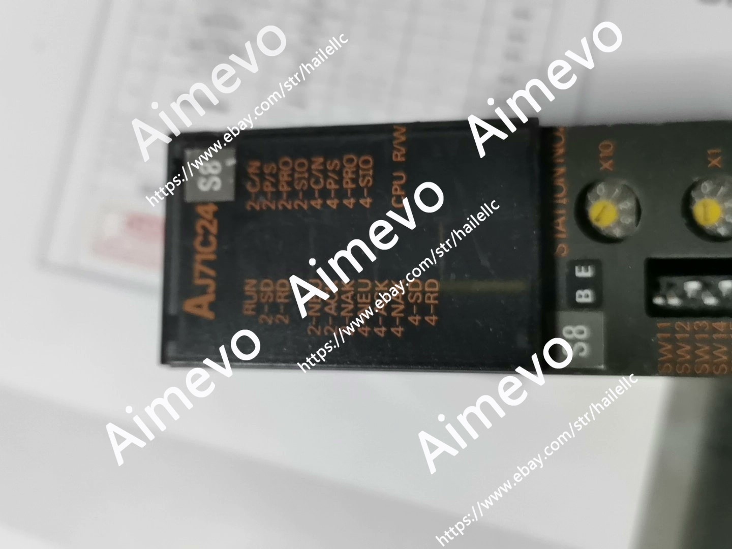 1PC Mitsubishi AJ71C24-S8 PLC Module AJ71C24S8 Expedited Shipping/PE