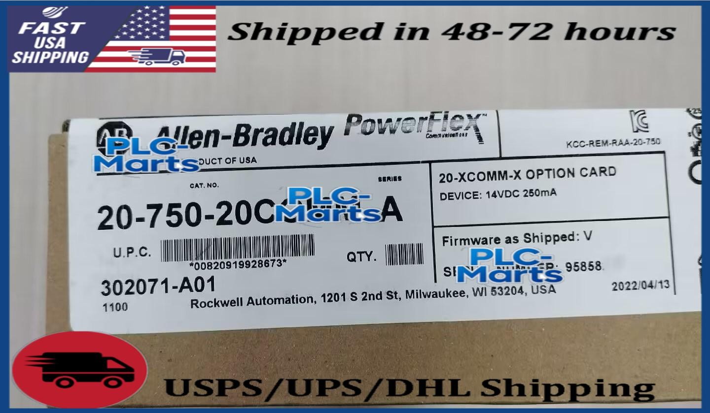 ALLEN-BRADLEY 20-750-20COMM SER A OPTION CARD 14VDC 250mA NEW IN BOX
