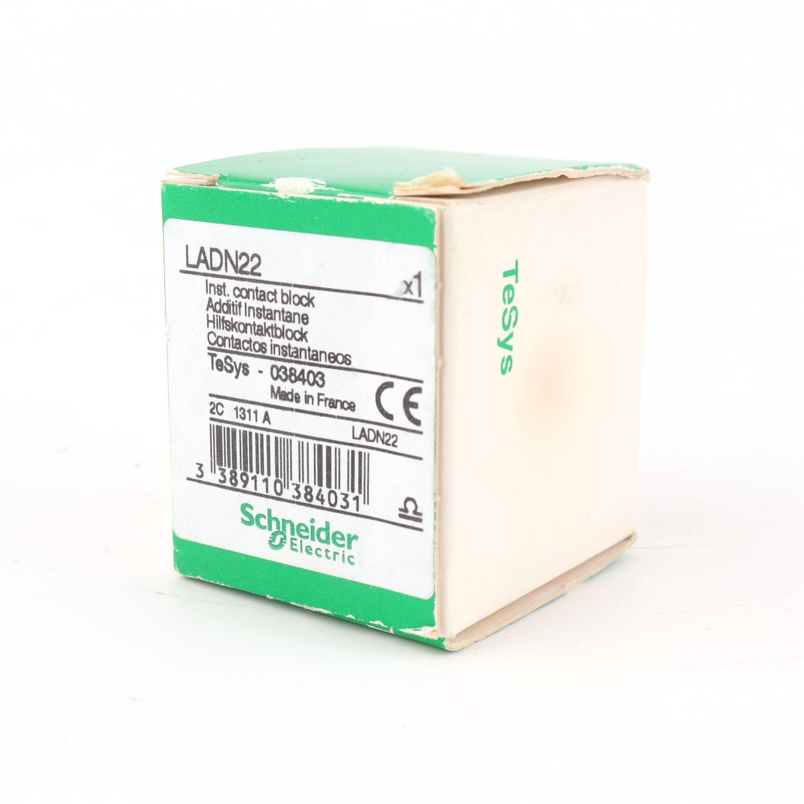Schneider Electric LADN22 Contact Block New