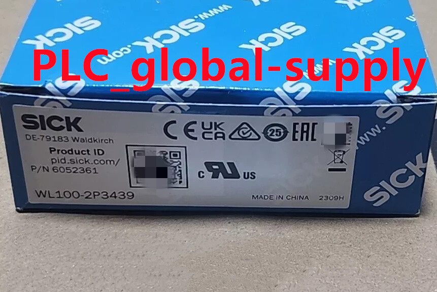 WL100-2P3439 1PCS NEW FOR SICK 6052361 photoelectric sensor Fast shipment