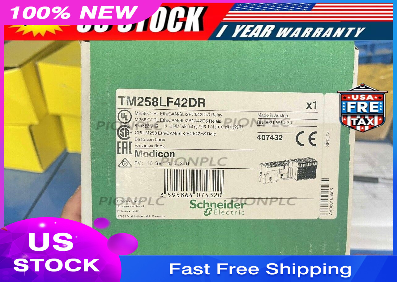 TM258LF42DR brand new original programmable controller PLC , free of shipping