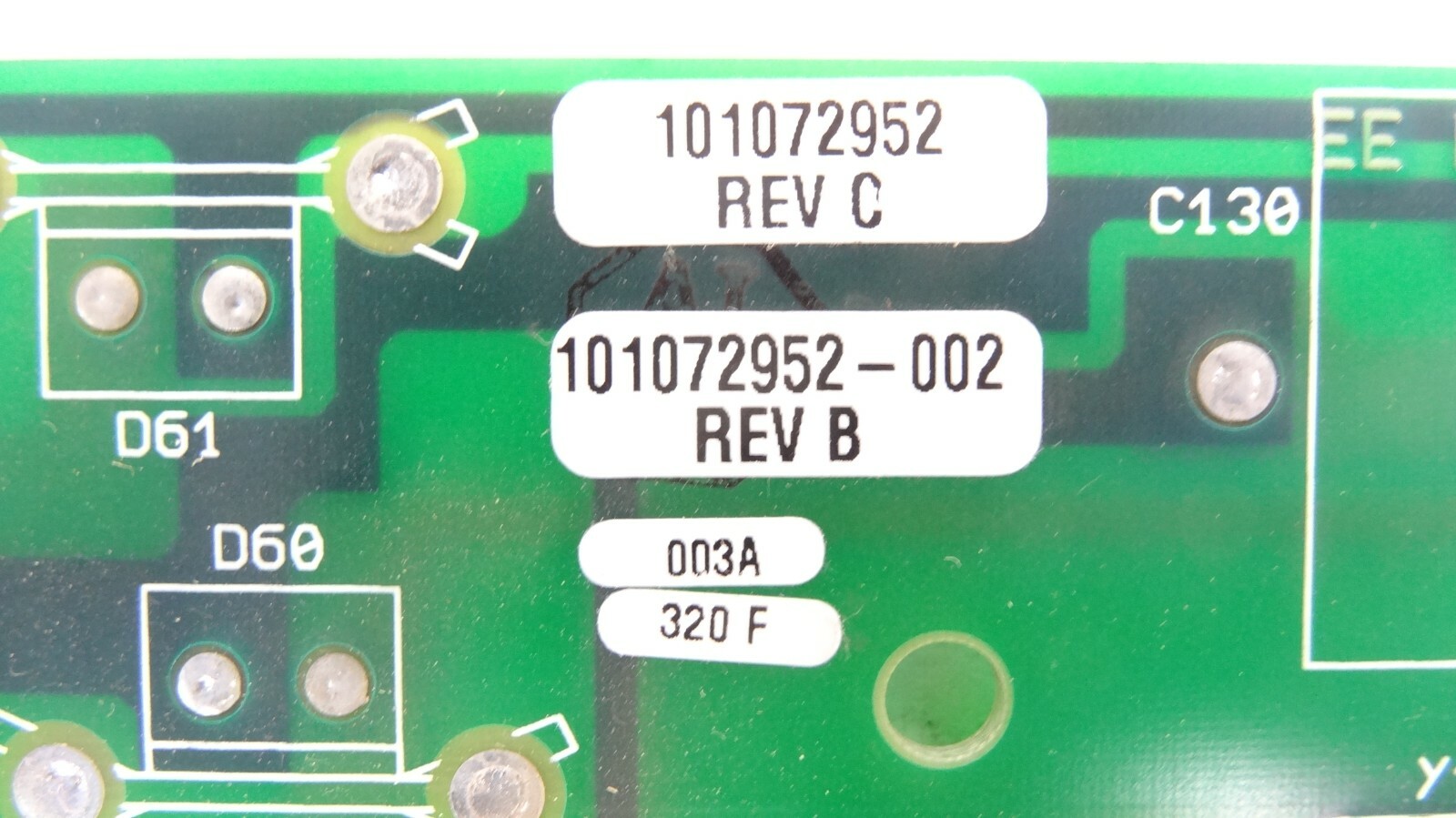 Powerware / Exide 101072952-002 Rev B Rectifier Control PCB Assembly