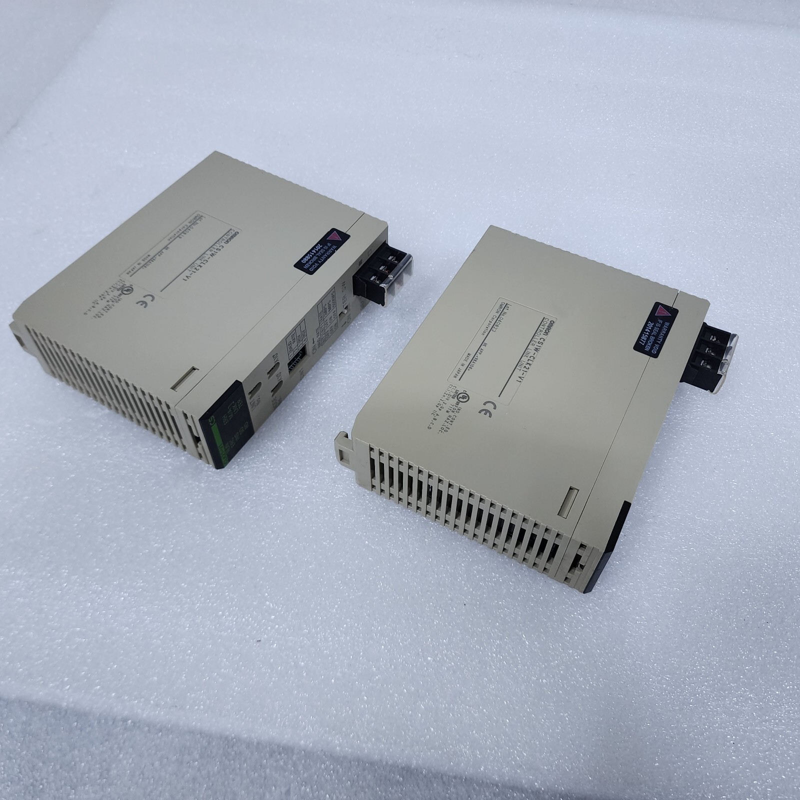 OMRON CS1W-CLK21-V1 CONTROLLER LINK UNIT LOT OF 2 TESTED WORKING FREE SHIP