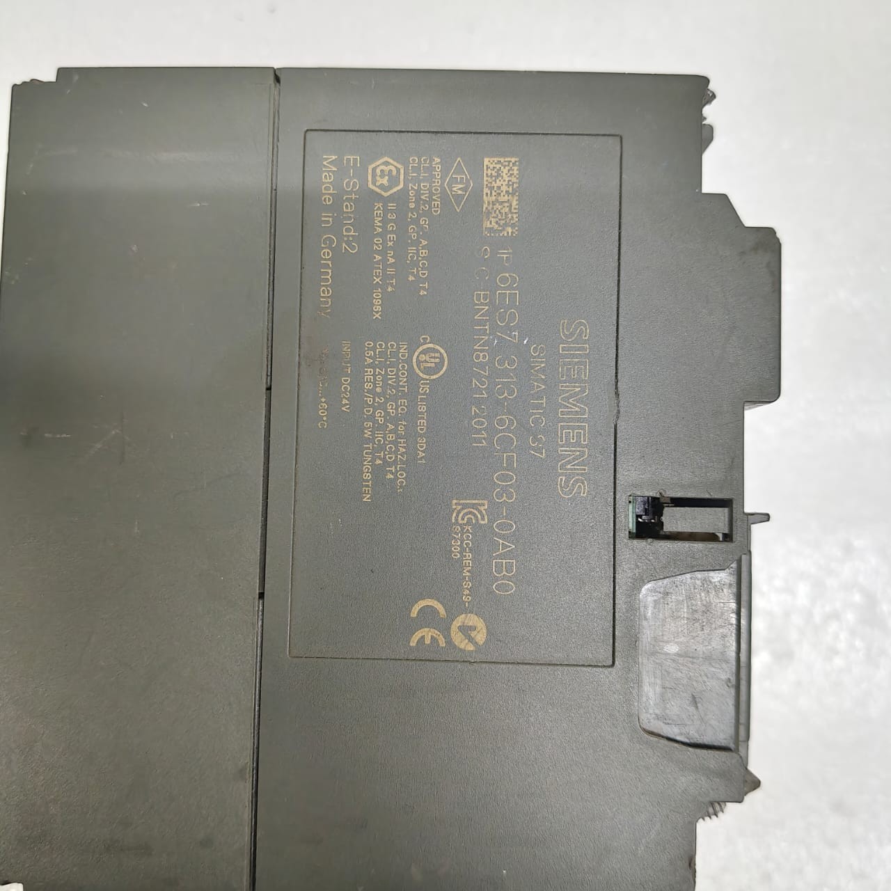 Siemens CPU313C-2DP 6ES7 313-6CF03-0AB0 Simatic S7 300 PLC 24 VDC Fast Ship