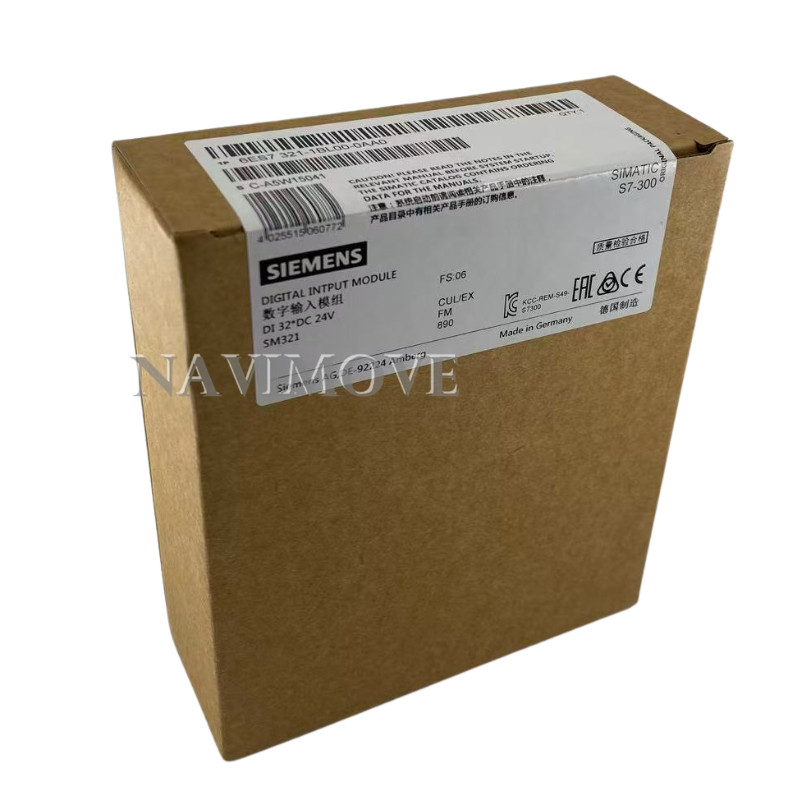 Stocked & Ready New Siemens 6ES7 321-1BL00-0AA0 6ES7321-1BL00-0AA0 Input Module