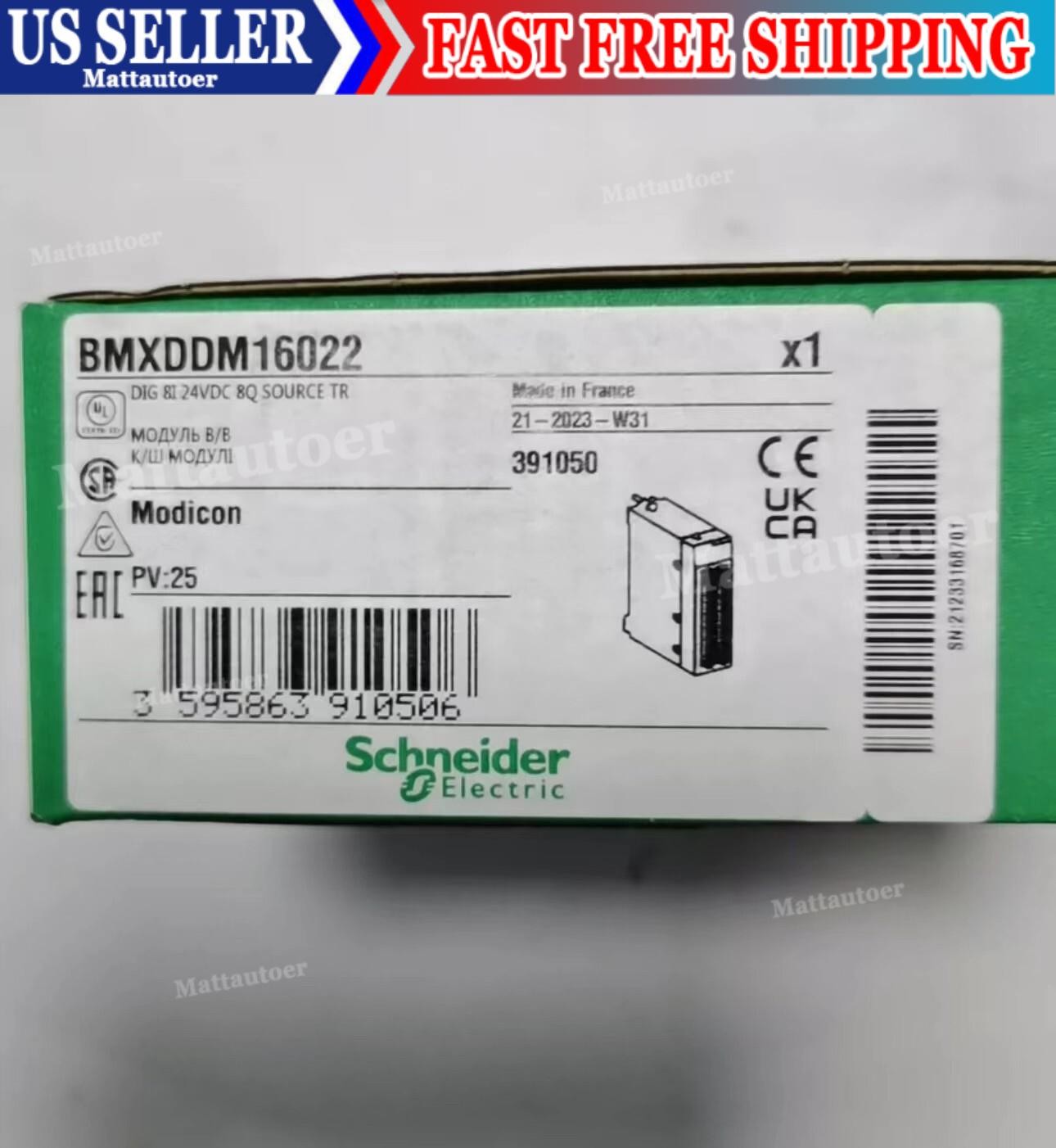 BMXDDM16022 brand new original programmable controller PLC module, free shipping