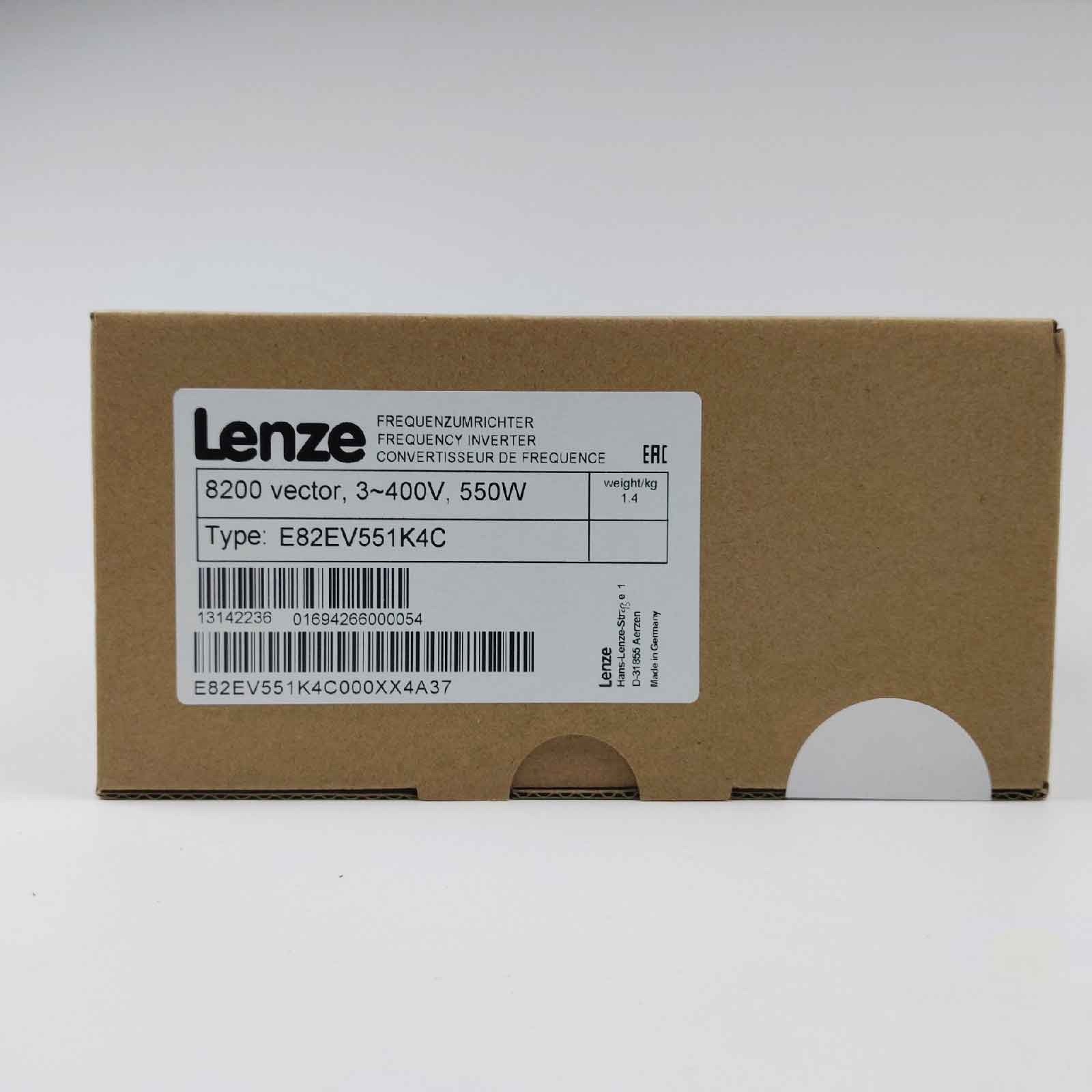 1PCS E82EV551K4C NEW LENZE E82EV551_4C Inverter 8200 Vector 0.55kW