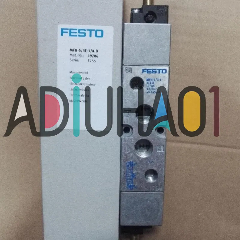 1PCS New Festo MFH-5/3E-1/4-B 19786 Solenoid Valve