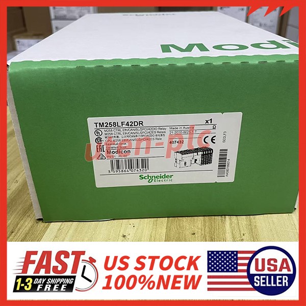 1pc SCHNEIDER NEW IN BOX TM258LF42DR PLC Programmable Controller Free Shipping