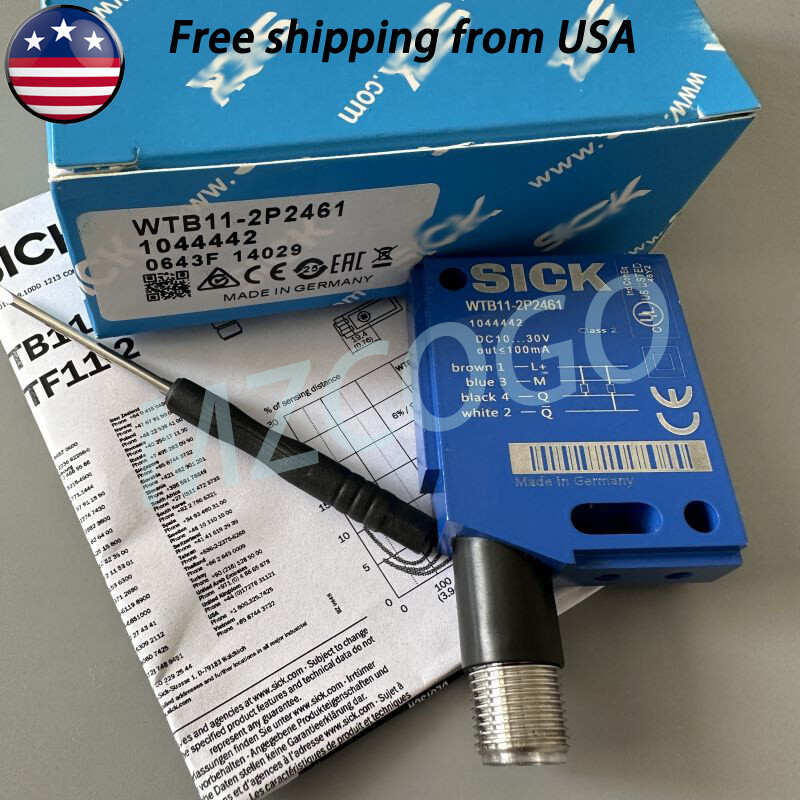 New Photoelectric Sensor Switch For Sick WTB11-2P2461 WTB112P2461 WTB11 2P2461