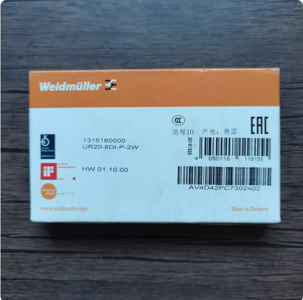 1PC Weidmuller NEW UR20-8DI-P-2W 1315180000 Remote I/O Module 8CH New NFP