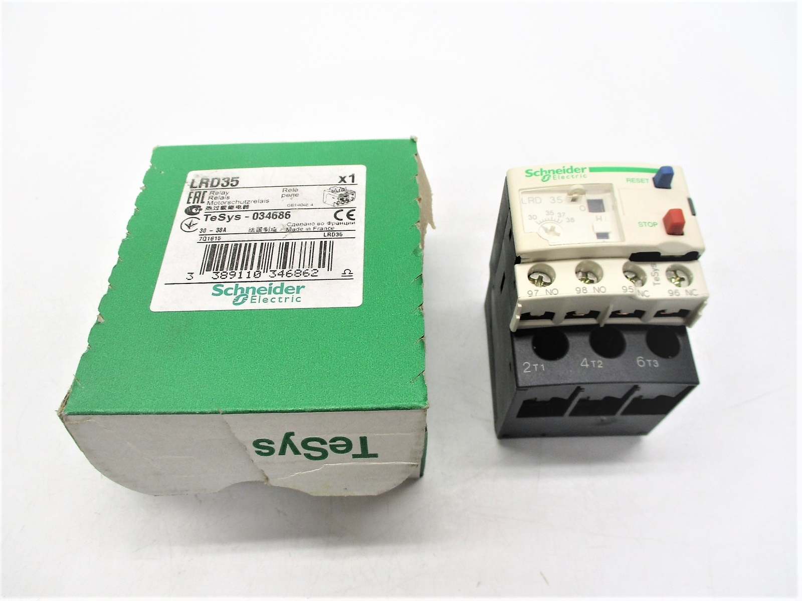 SCHNEIDER ELECTRIC LRD35 690V 30-38A NSMP