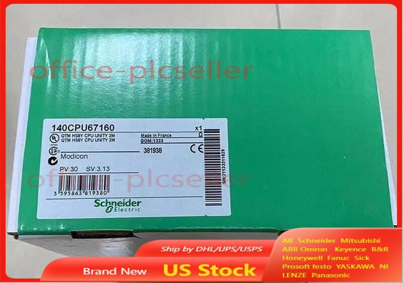 Schneider 140CPU67160 PLC Module New In Box Fast Shipping