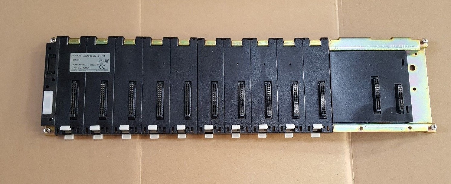 OMRON C200HW-BC101-V1 BASE UNIT (R5S7.5B2)