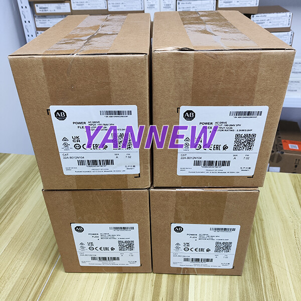 Allen Bradley NEW 22A-B012N104 PowerFlex 4 2.2 kW 3 HP AC Drive 22AB012N104