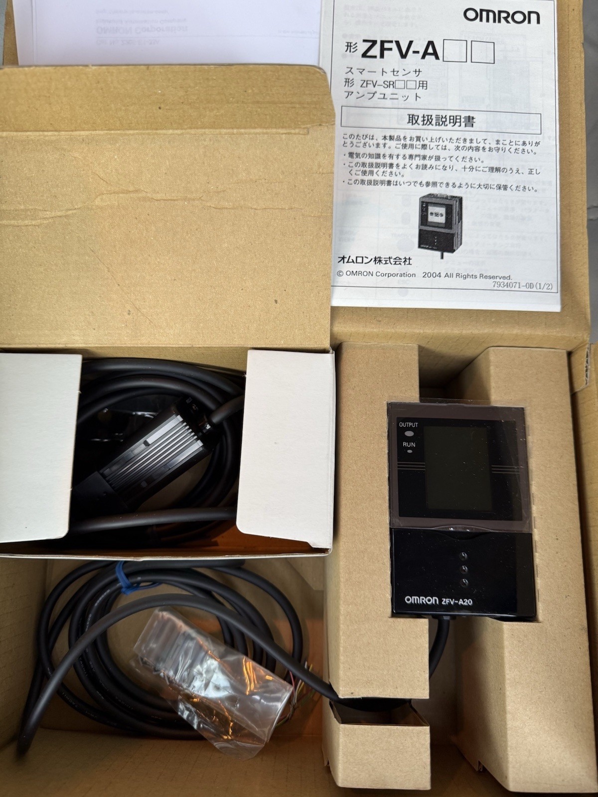 NEW Omron ZFV-R5020 Smart Sensor Imaging Camera