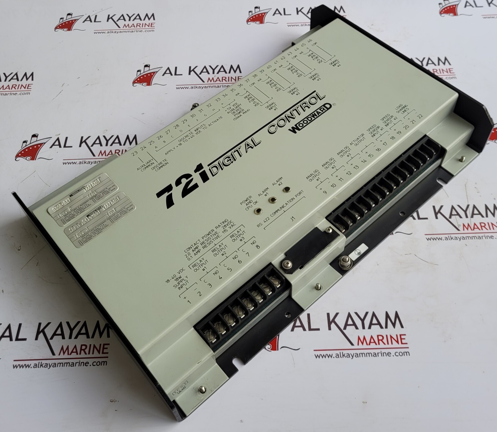 WOODWARD 9906-237 721 DIGITAL CONTROL FAST SHIP BY DHLFEDEX