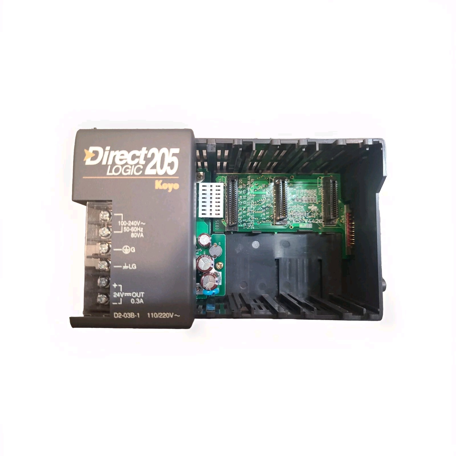 Direct LOGIC D2-03B-1 ONLY base, series, external 110-220VAC