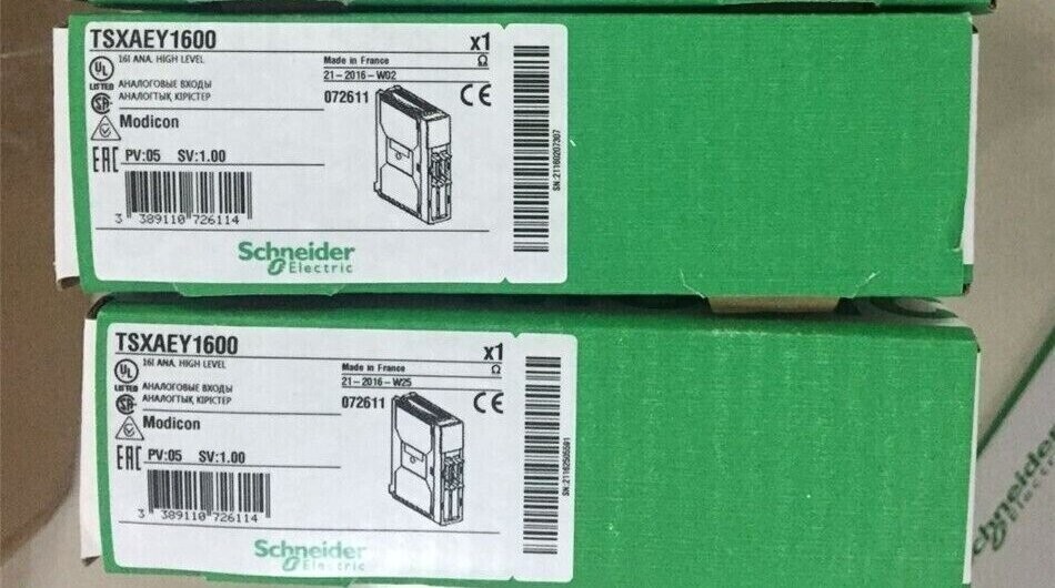 In Box TSXAEY1600 Analog PLC Input Module TSXAEY1600 US Free TAX