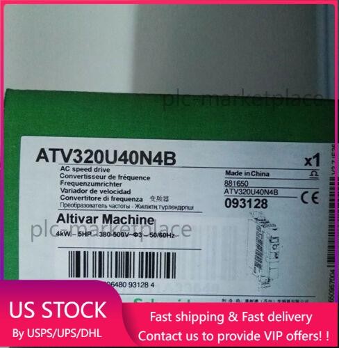 1PC New Schneider ATV320U40N4B 4Kw Inverter Fast Shipping