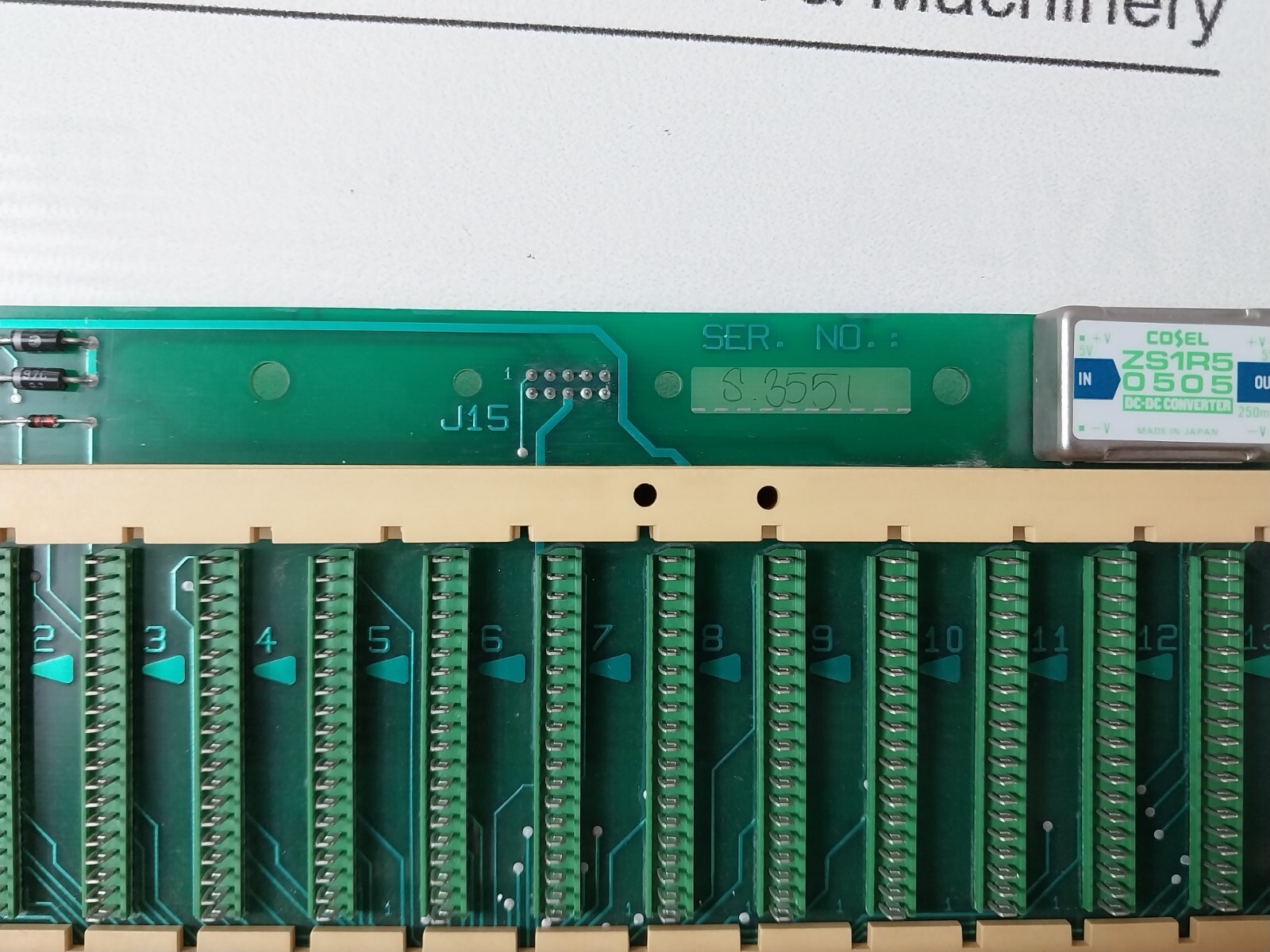 Norcontrol na1117.1 MotherBoard ii Ha220853b/b/ , Au-206