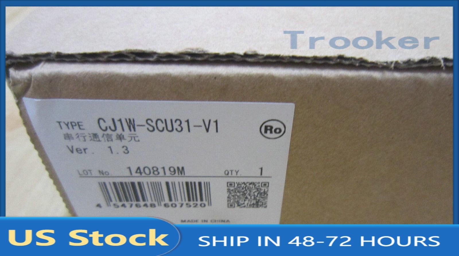 Omron CJ1W-SCU31-V1 PLC Module CJ1WSCU31V1 New In Box US Free TAX