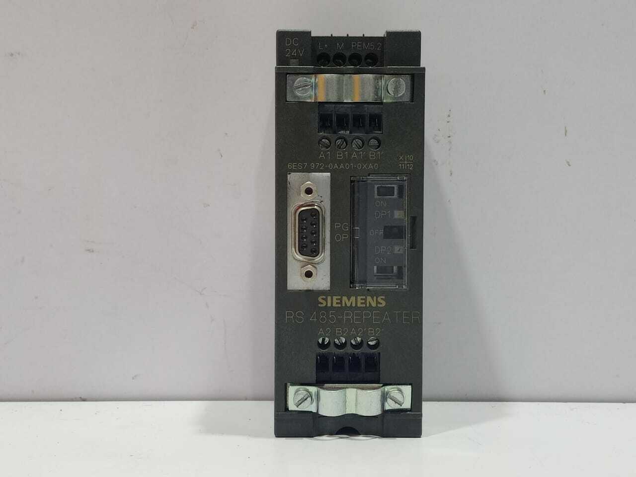 Siemens 6ES7 972-0AA01-0XA0 RS 485-Repeater Module DC24V 6ES79720AA010XA0