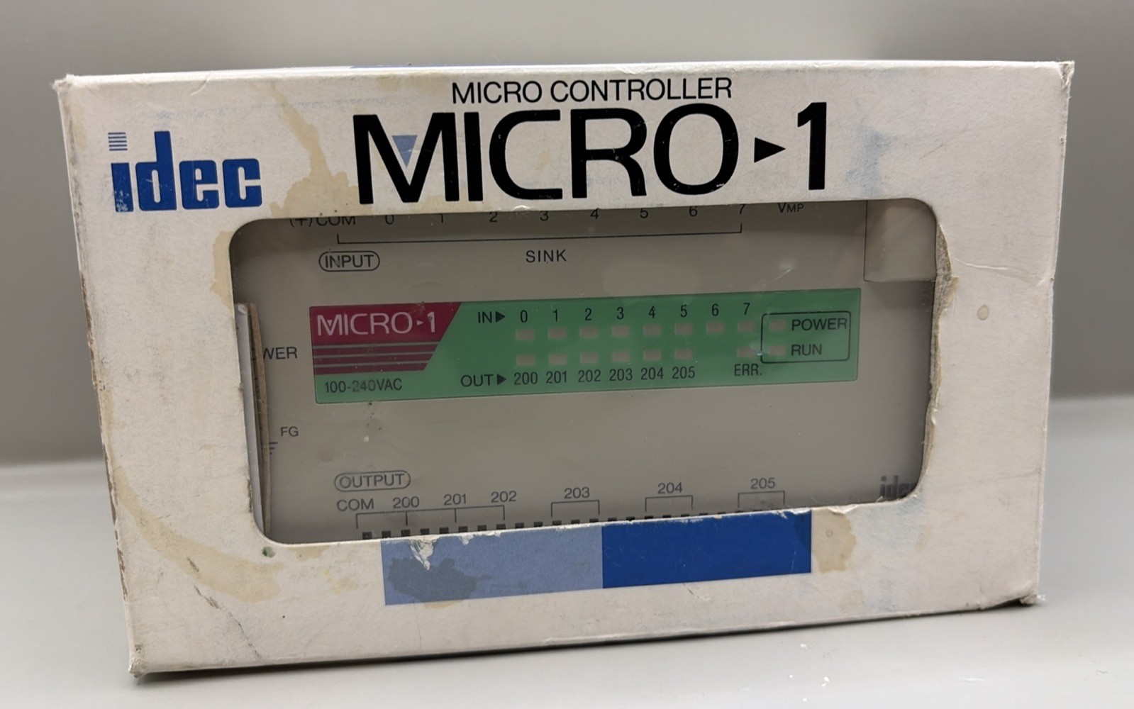 Idec, FC1A-C2A1E, PLC CPU Module, 100-240 Vac Micro-1 New In Box NOS