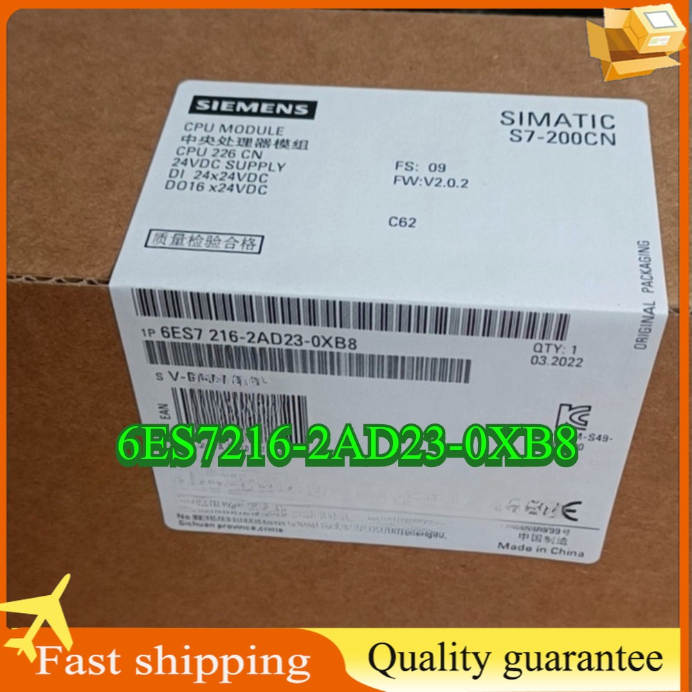 6ES7216-2AD23-0XB8 1PCS Brand Siemens 6ES72162AD230XB8 Fast delivery New