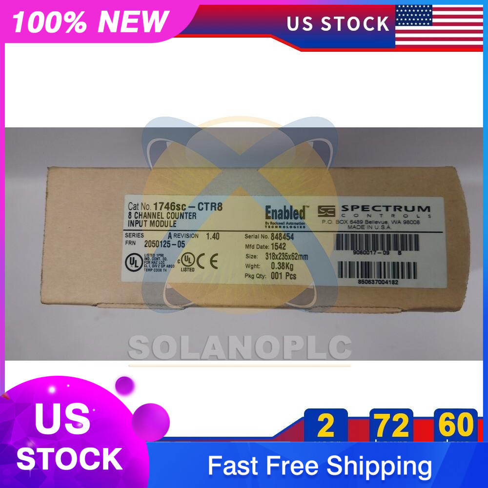 Allen Bradley / Spectrum Controls 1746sc-CTR8 Series A SLC 500 Counter Module