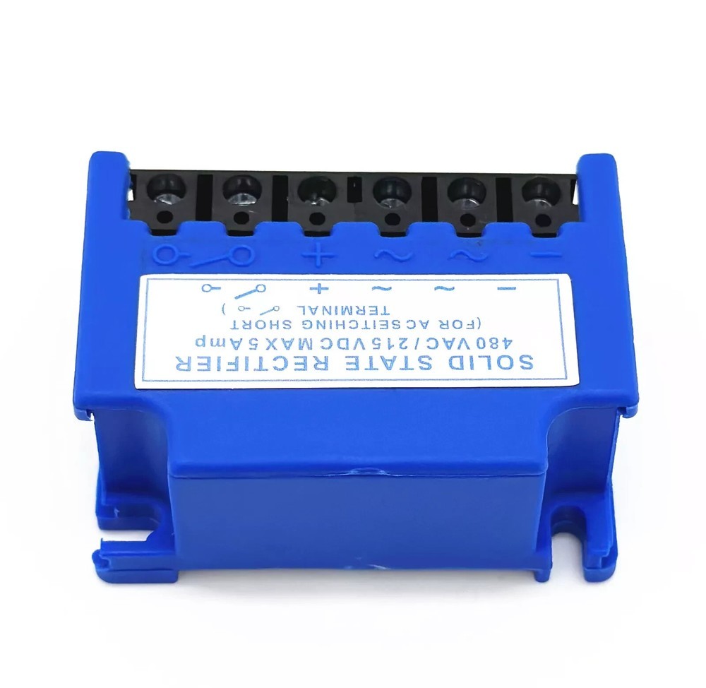1PC Solid State Rectifier Motor Brake Rectifier Input AC480V Output DC215V 5A