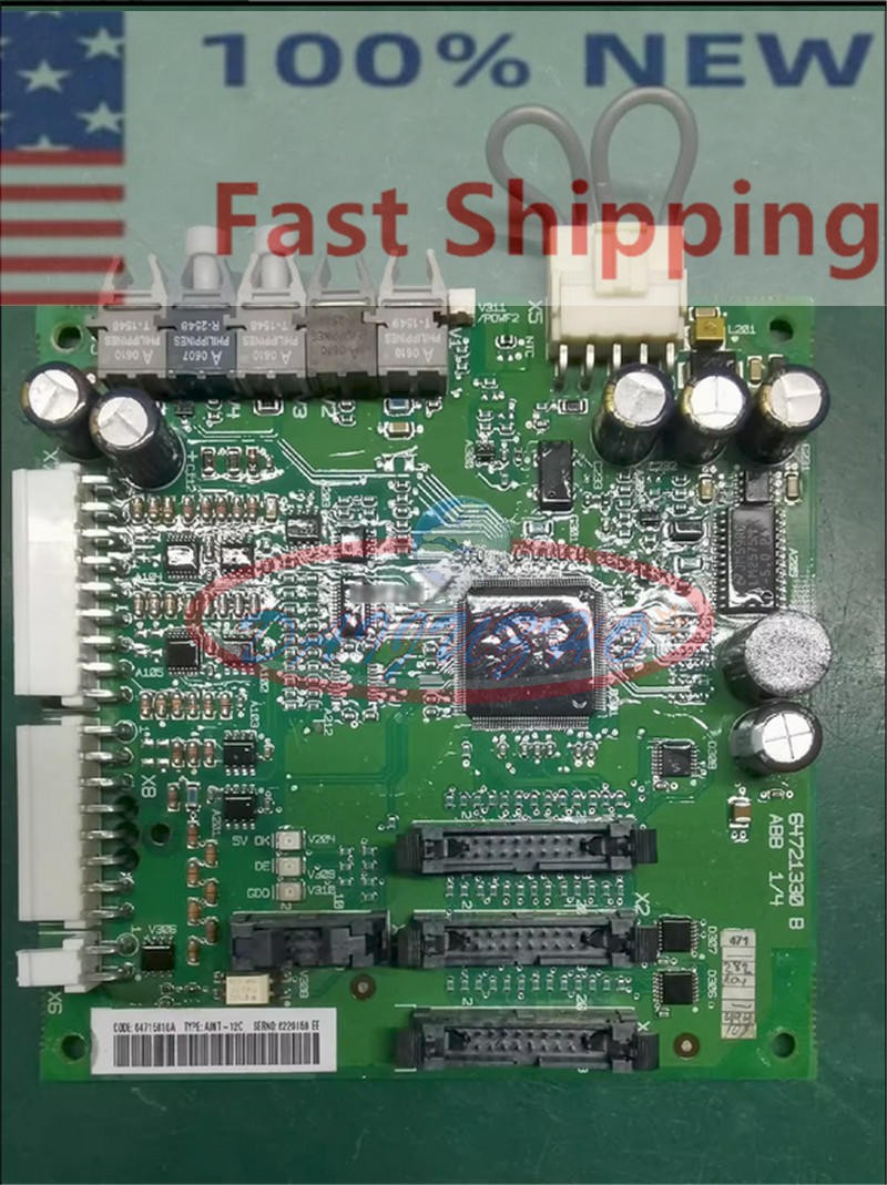 Used One ABB Inverter ACS800 optical fiber communication motherboard AINT-12C