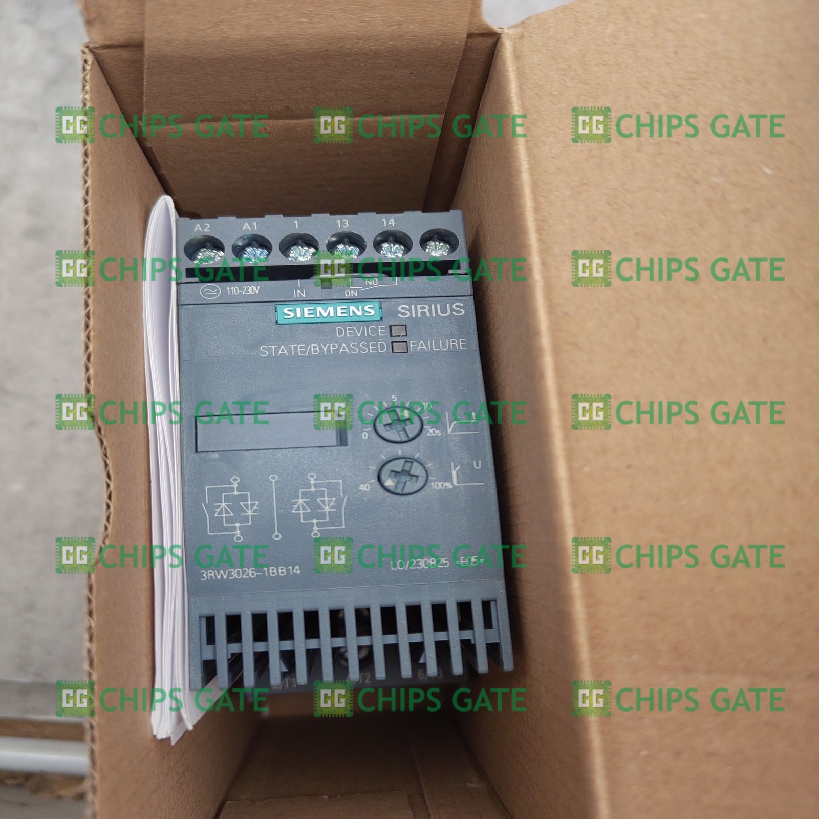 1PCS NEW Siemens 3RW3026-1BB14 Fast Ship