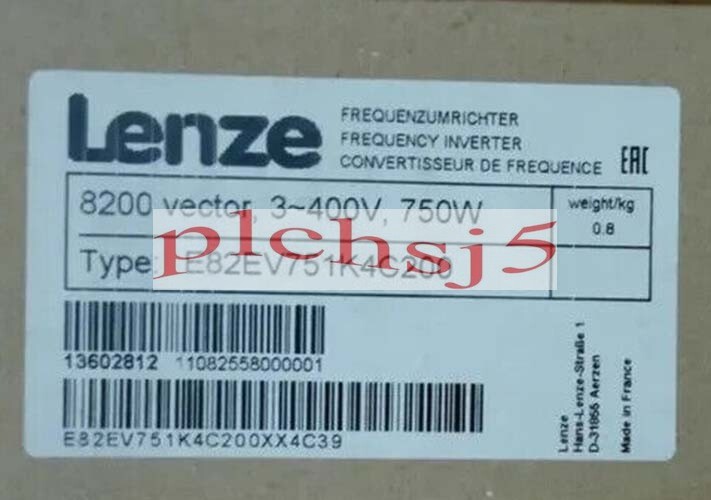 E82EV751_4C200 NEW LENZE E82EV751K4C200 Inverter 8200 Vector 0.75kW