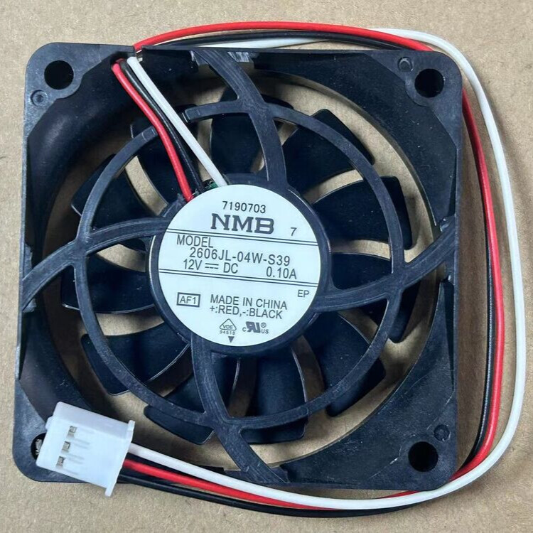 1PCS NEW NMB 2606JL-04W-S39 12V 0.10A Dual Ball Case Cooling Fan Free delivery