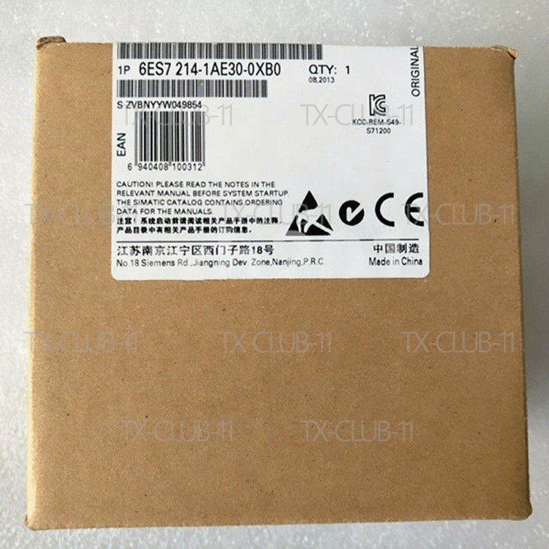 Siemens-6ES7214-1AE30-0XB0 NEW CPU S7-1200 CPU 1214C