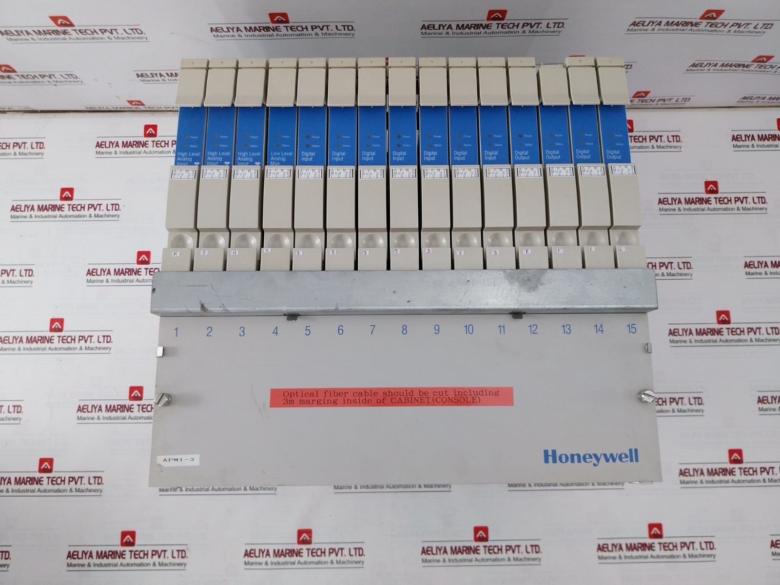 HONEYWELL 51402599-100 15 SIOM Backplane System MU-PLAM02 Rev A 51304754-150