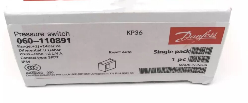 New Danfoss KP36 060-110891 pressure switch Fast Shipping