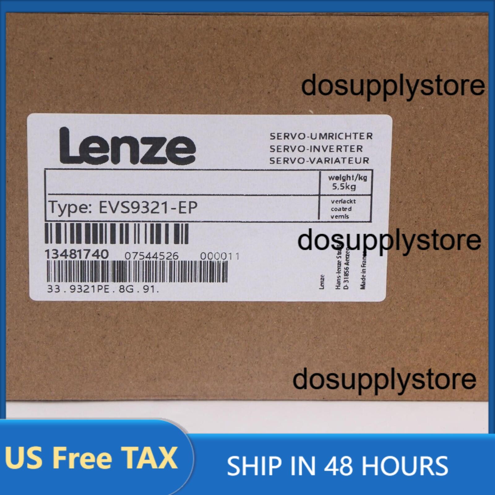 EVS9321-EP NEW LENZE Servo Inverter EVS9321-EP