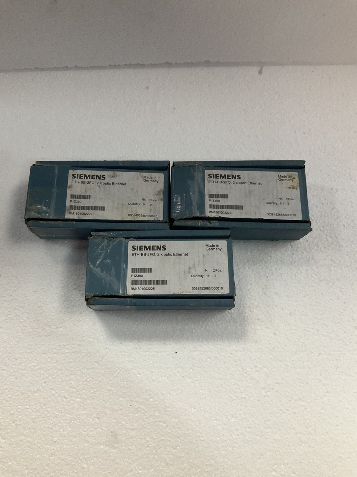 SIEMENS ETH-BB-2FO OPTIC ETHERNET MODULE
