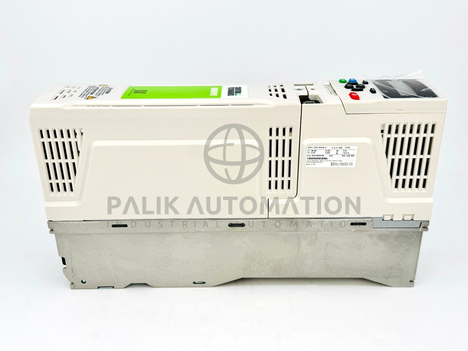 NIDEC Control Techniques M701-034 00078 A101 00 H/W V2 3.0/4.0kW + PANEL NEW