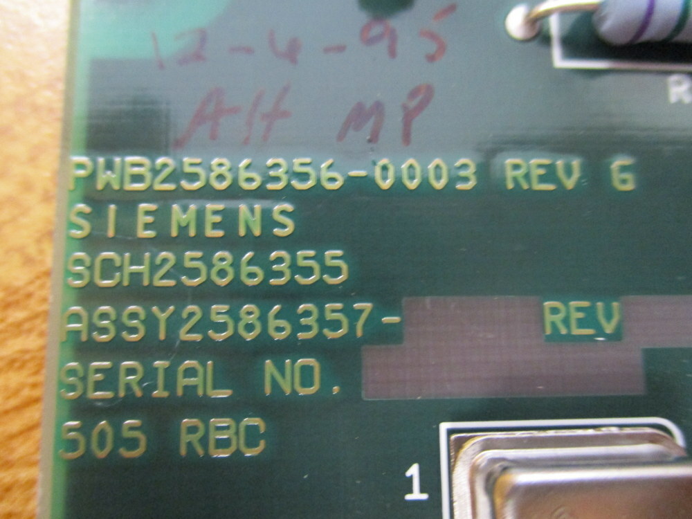 Siemens 505-6851-A SIMATIC TI505 RBC Controller 5056851A