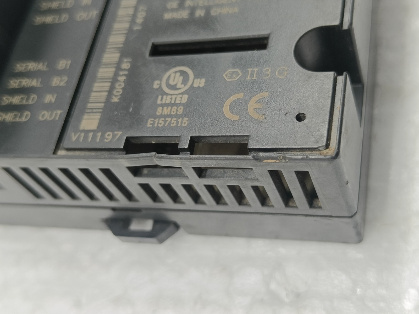 GE Fanuc IC200GBI001-LL Versamax Genius Network Interface Unit