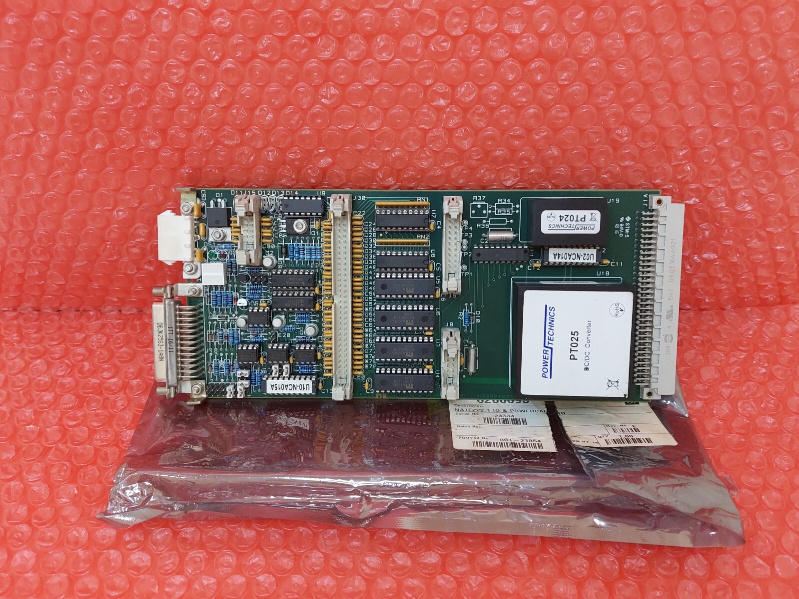 Norcontrol Automation AS NA-1E222.1 EMT I/O Power Card HA332402A/A/