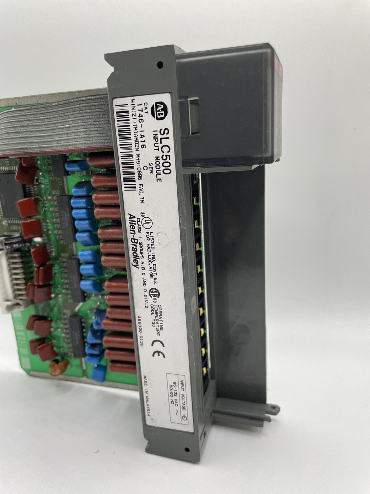 LOT OF 2 Allen-Bradley 1746-IA16 Ser. C Input Module